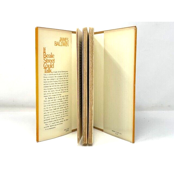 If Beale Street Could Talk by James Baldwin 1974 Book Club Edition HC - Picture 8 of 10